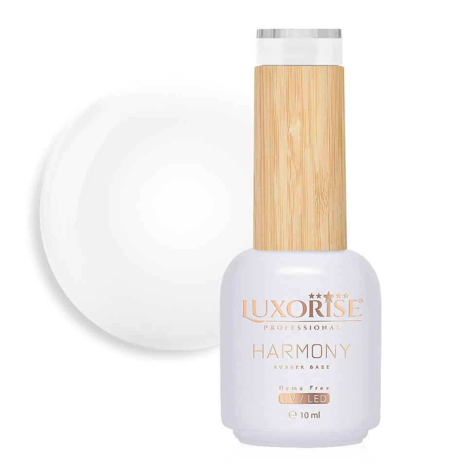 Rubber Base Hema Free Harmony LUXORISE Pure Crystal 10ml