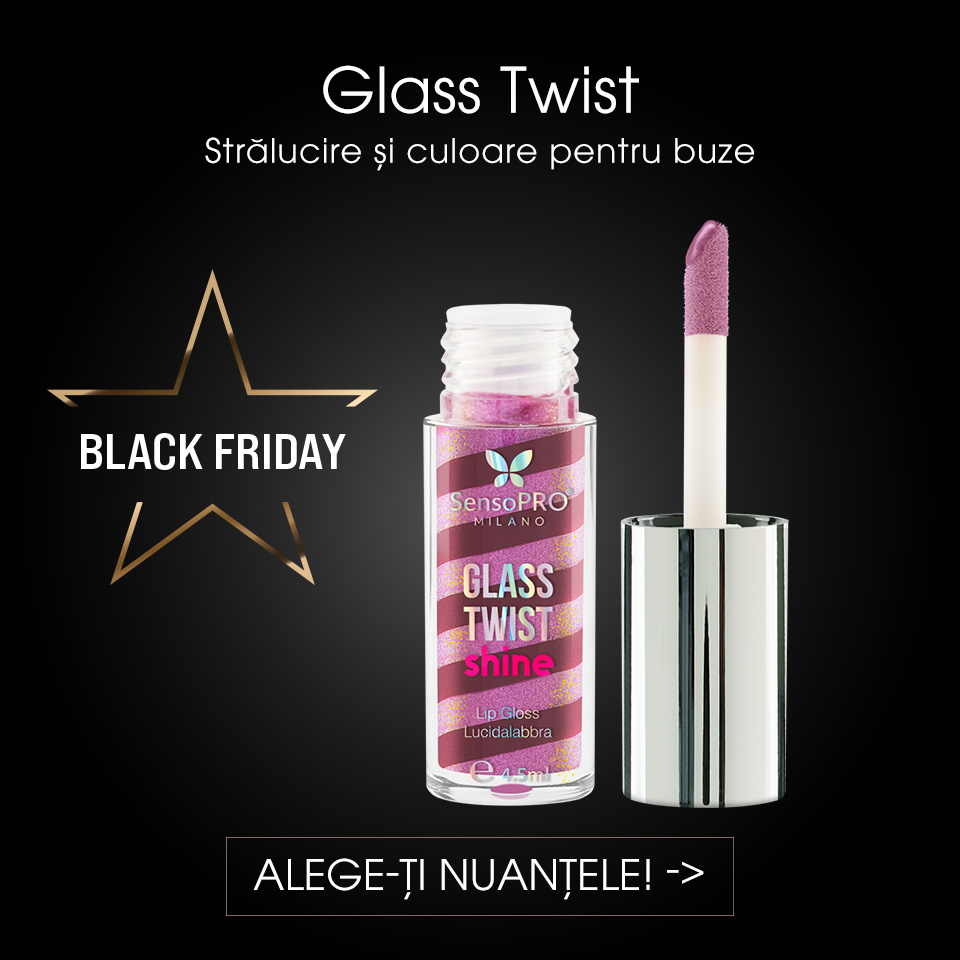 Luciu de buze Glass twist