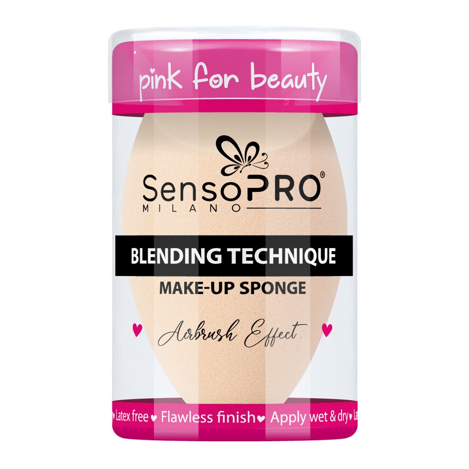 Burete Machiaj Blending Technique SensoPRO Milano, Honey Touch