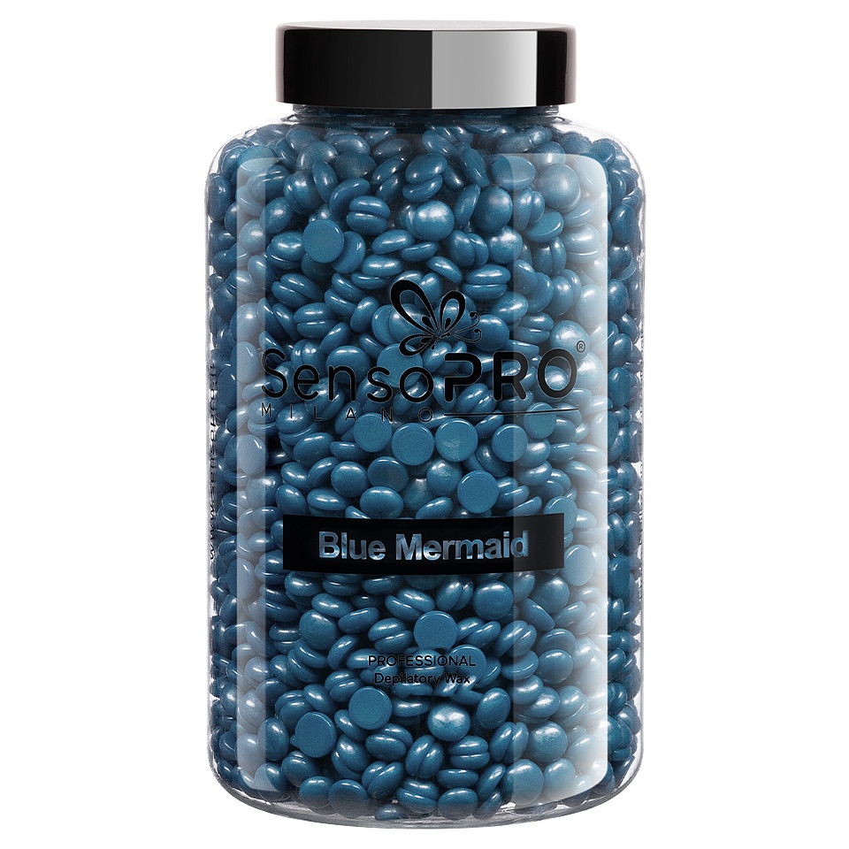 Ceara Epilat Elastica Professionala SensoPRO Milano Blue Mermaid, 400g