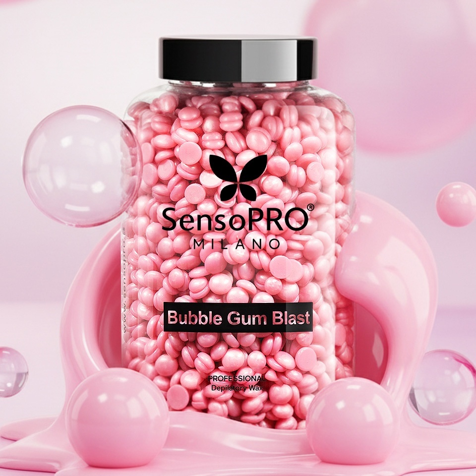 Ceara Epilat Elastica SensoPRO Milano Bubble Gum Blast, 400g – imagine 2