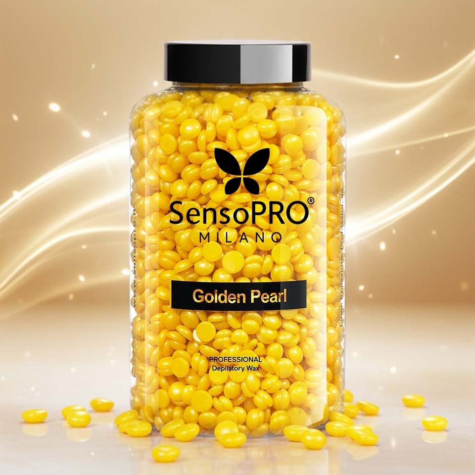 Ceara Epilat Elastica SensoPRO Milano Golden Pearl, 400g – imagine 2
