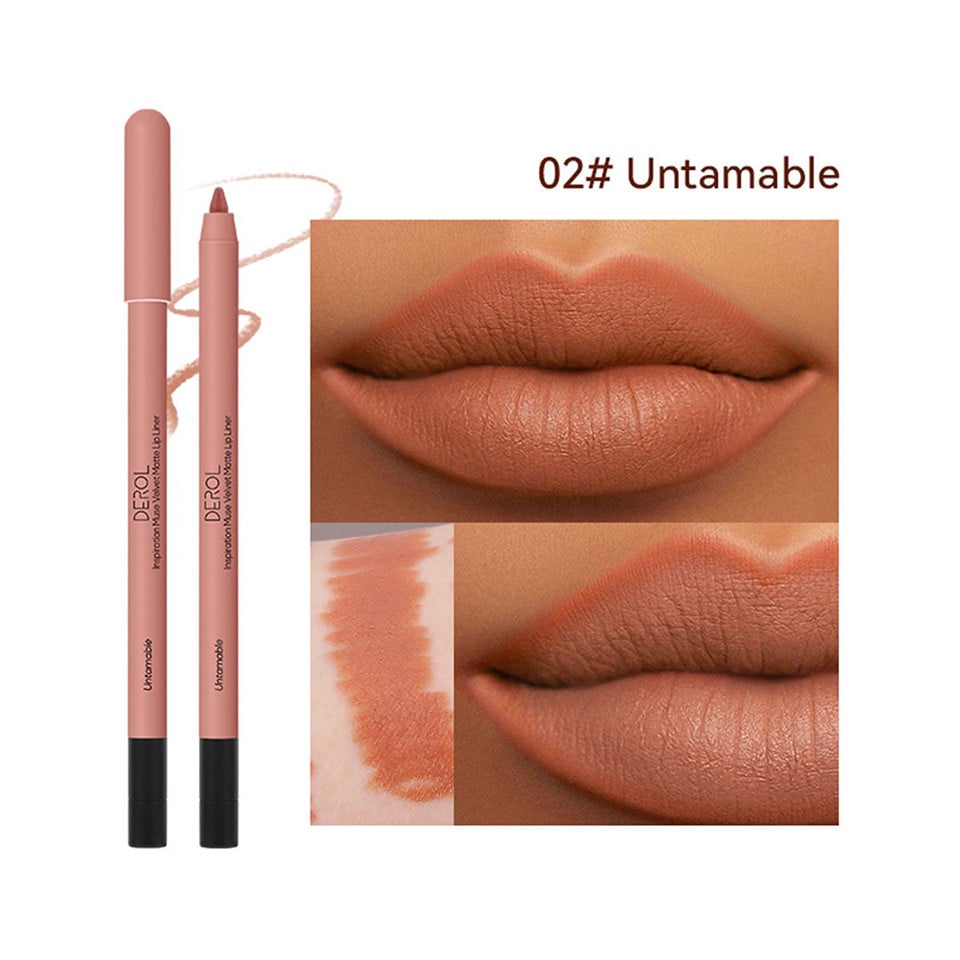 Creion Buze Derol Inspiration Muse Velvet Matte #02 Untamable - 1 | YEO