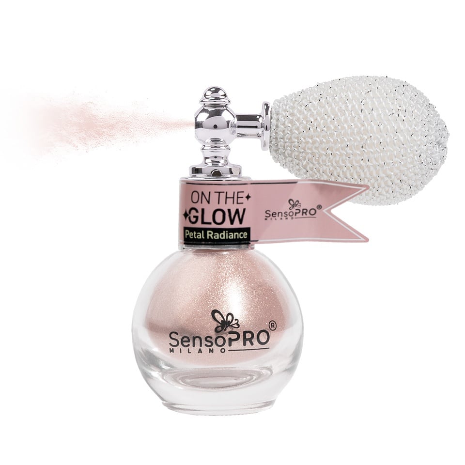 Iluminator Pudra cu Pompita On the Glow SensoPRO Milano, Petal Radiance - 2 | YEO