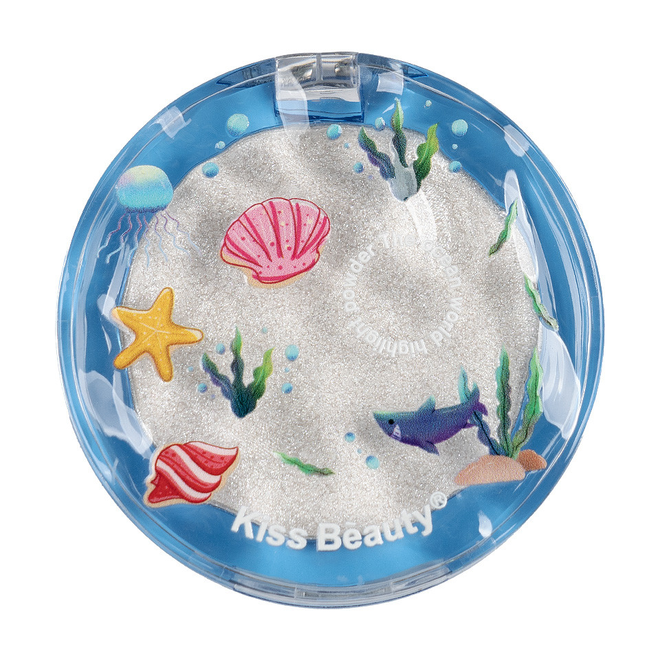 Iluminator Pudra The Ocean World Kiss Beauty 01 - 2 | YEO