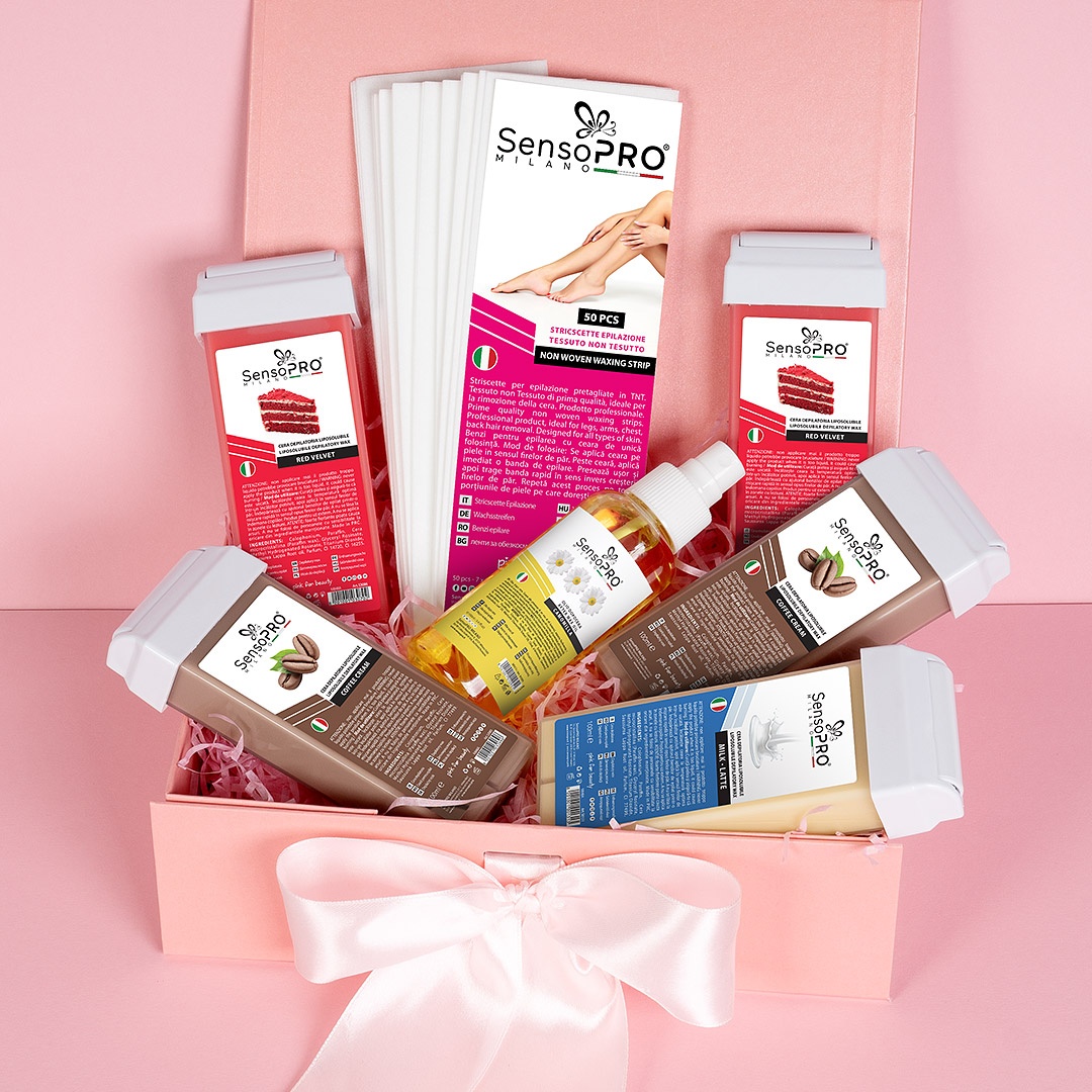 Kit Epilare Ceara Consumabile SensoPRO Milano, Caffe Latte - imagine 7