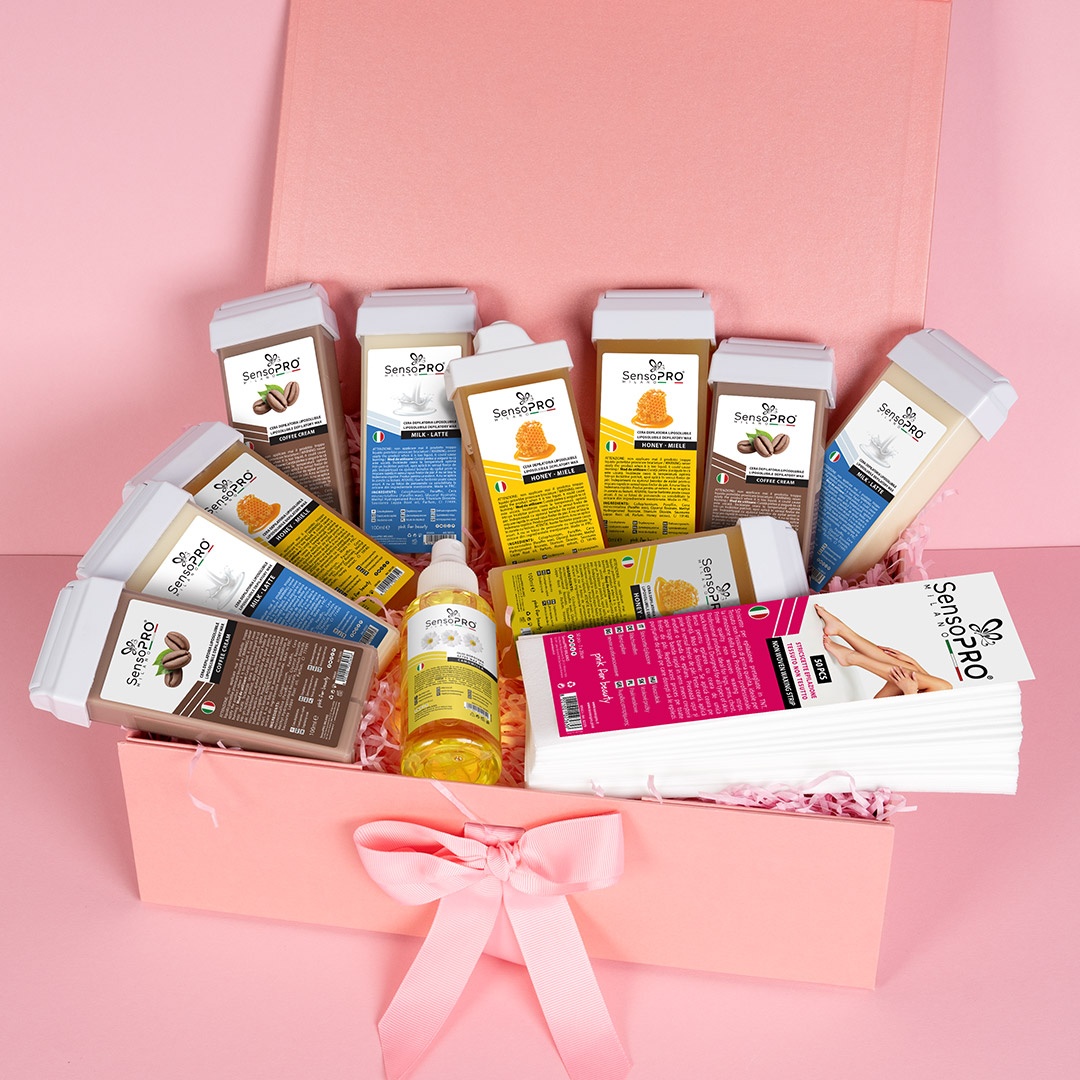 Kit Epilare Ceara Consumabile SensoPRO Milano, Cappuccino Time - imagine 8