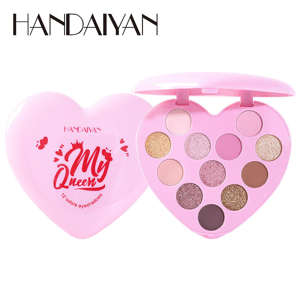 Paleta 12 Farduri My Queen Handaiyan Pinky