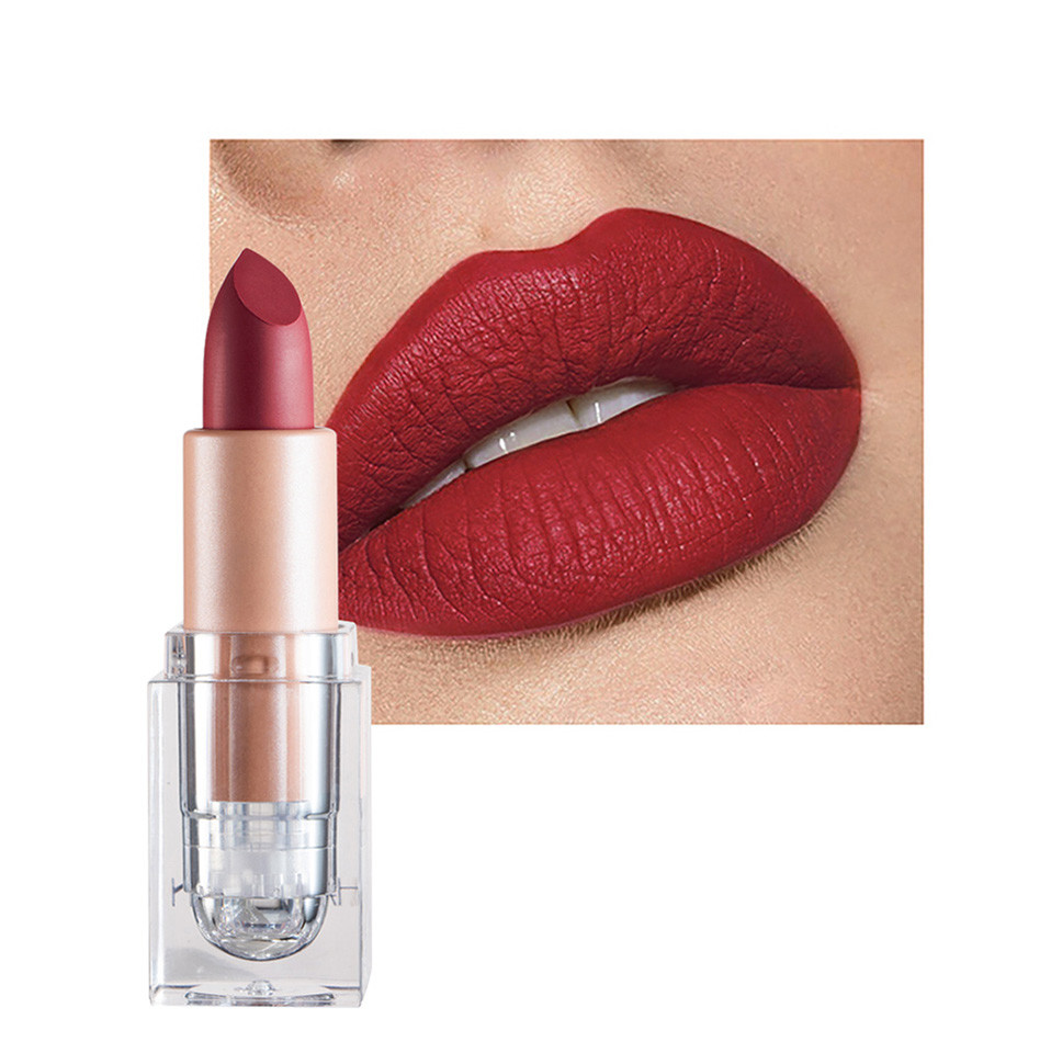 Ruj Mat Ice Cube Lipstick Handaiyan Perfect Red #606