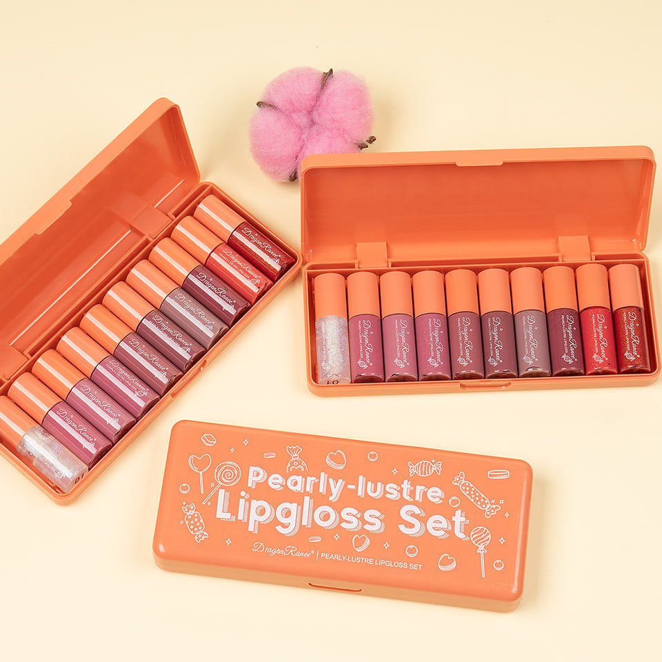 Set 10 Rujuri Lichide Ranee Pearly-Lustre LipGloss - 3 | YEO