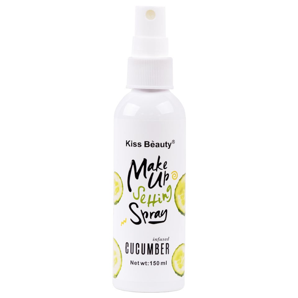 Spray Fixare Machiaj Extract Castravete, Kiss Beauty 150ml - 3 | YEO