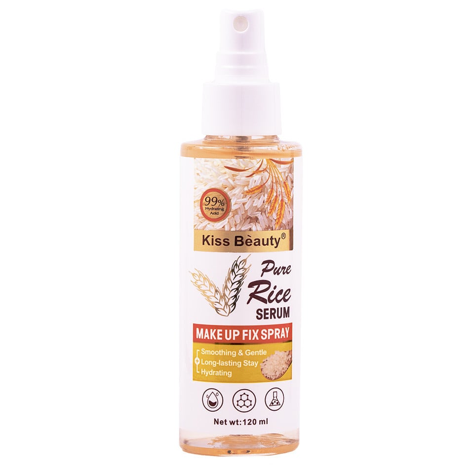 Spray Fixare Machiaj Pure Rice Serum Kiss Beauty, 120ml - 2 | YEO