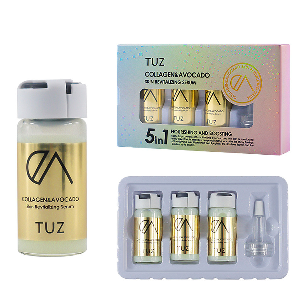 Baza de Machiaj 5 in 1 TUZ Collagen&Avocado,set 3 buc