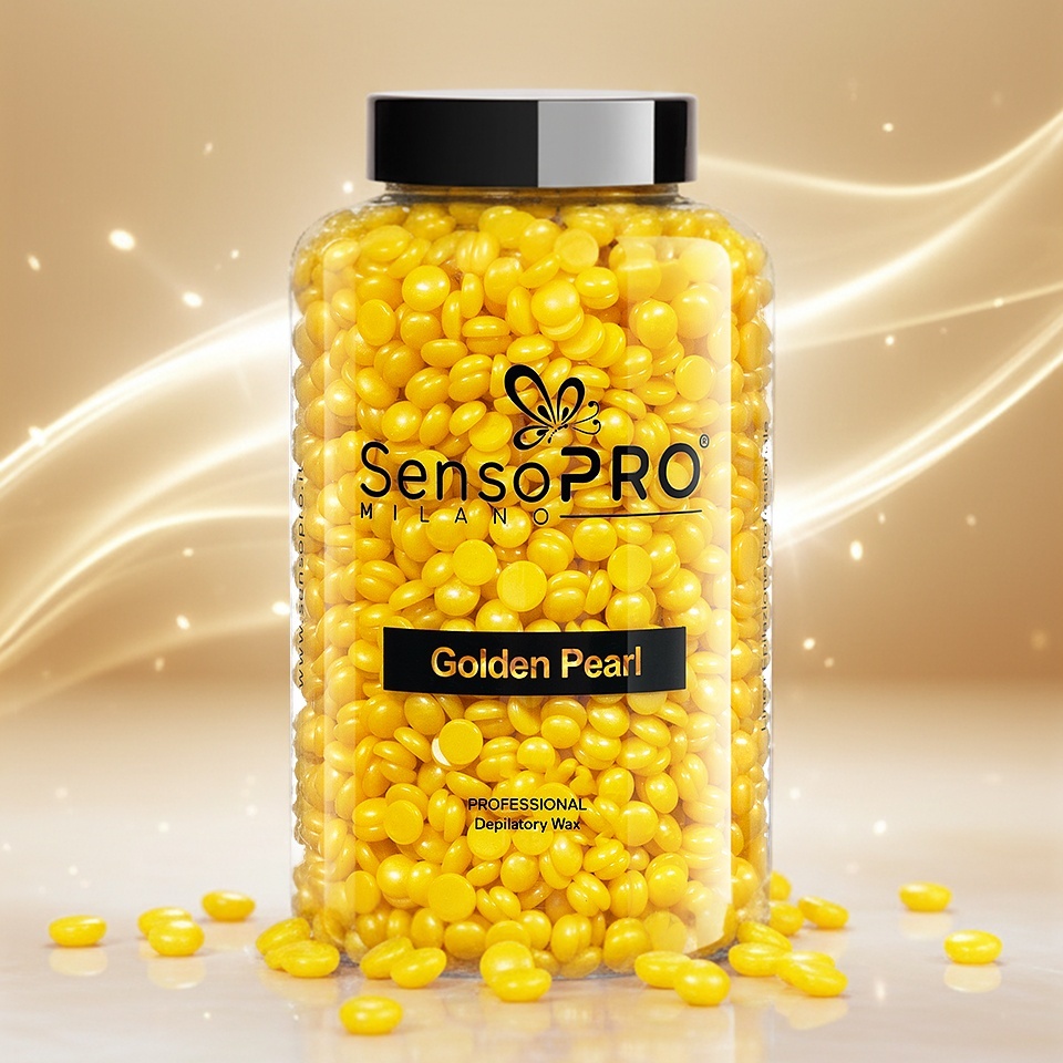Ceara Epilat Elastica SensoPRO Milano Golden Pearl, 400g - imagine 4