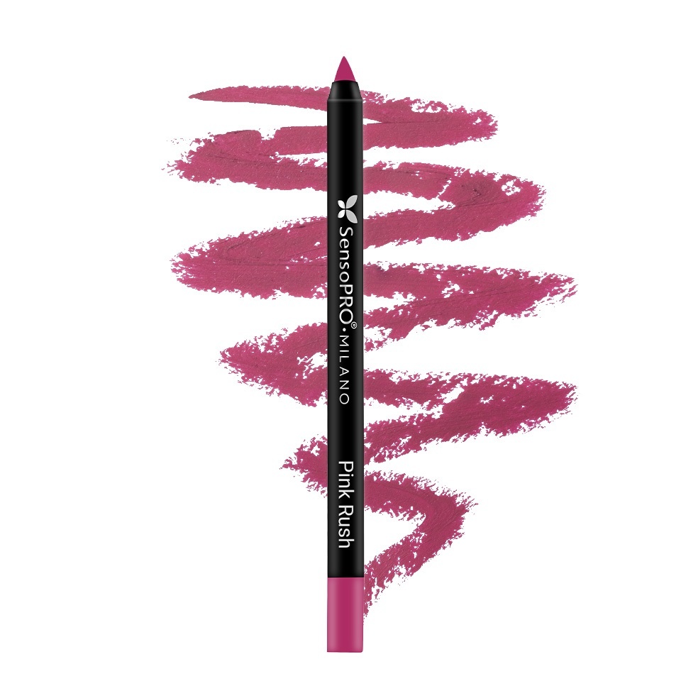 Creion de buze waterproof SensoPRO Milano, Pink Rush - imagine 6