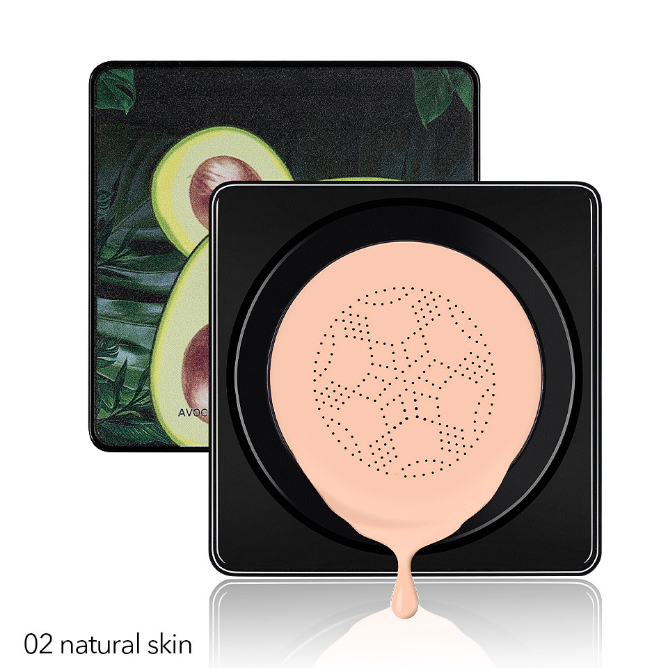 Fond de Ten BB Cream Air Cushion Avocado, #02 Natural Skin - 2 | YEO