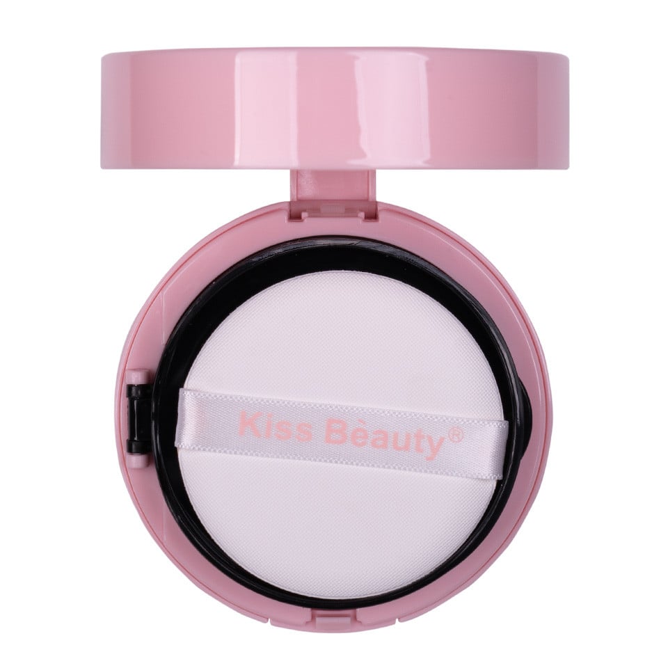 Fond de Ten Cushion Foundation & Pudra Fata Kiss Beauty, Rose Collagen 01 - 3 | YEO