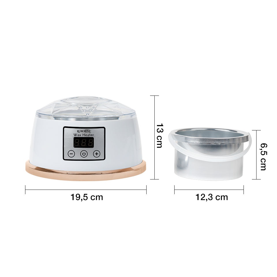 Incalzitor Ceara iSMART WAX PRO - LUXORISE , Gold, 500ml LUXORISE Depil PRO
