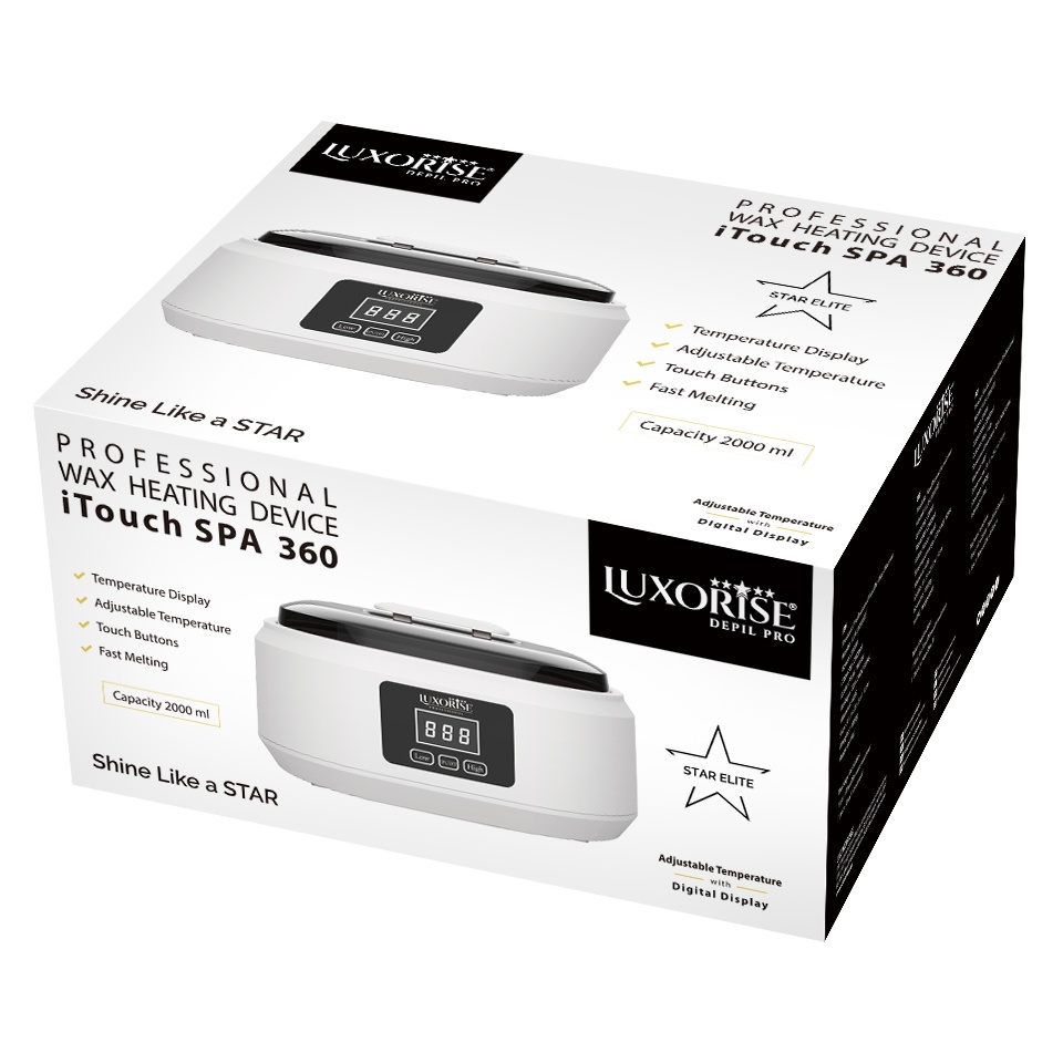 Incalzitor Parafina iTouch SPA 360 - LUXORISE 2000ml, Roz - imagine 7