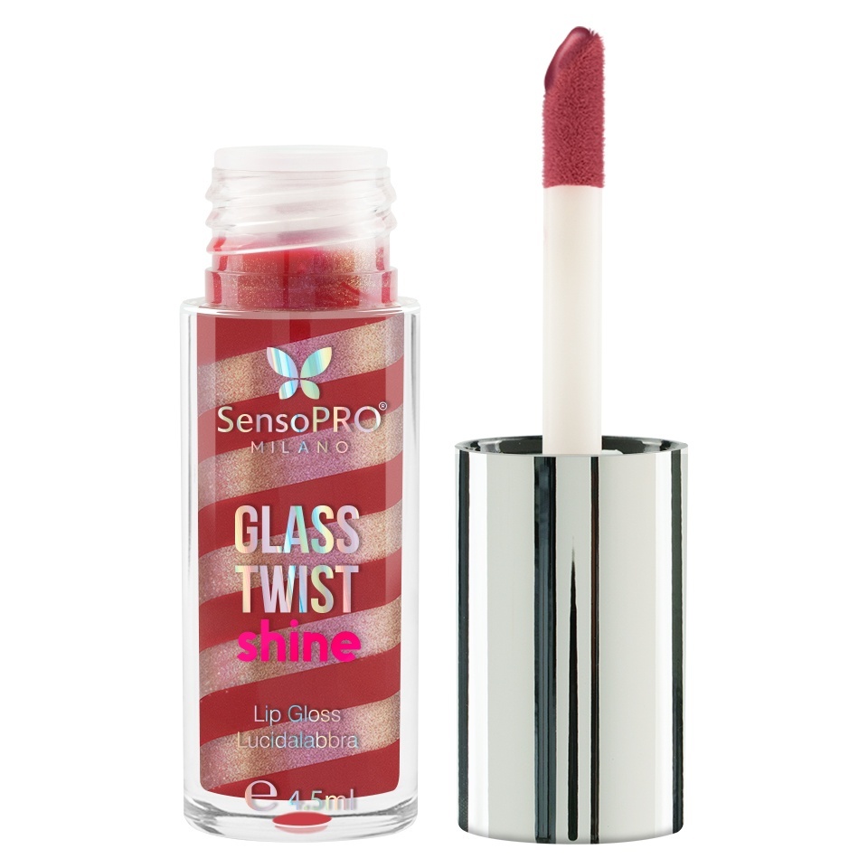 Luciu de buze Glass Twist Shine SensoPRO Milano, Glamour - imagine 4