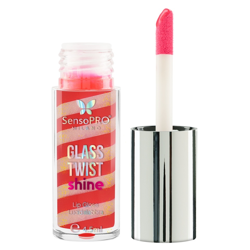 Luciu de buze Glass Twist Shine SensoPRO Milano, Twinkle - imagine 4