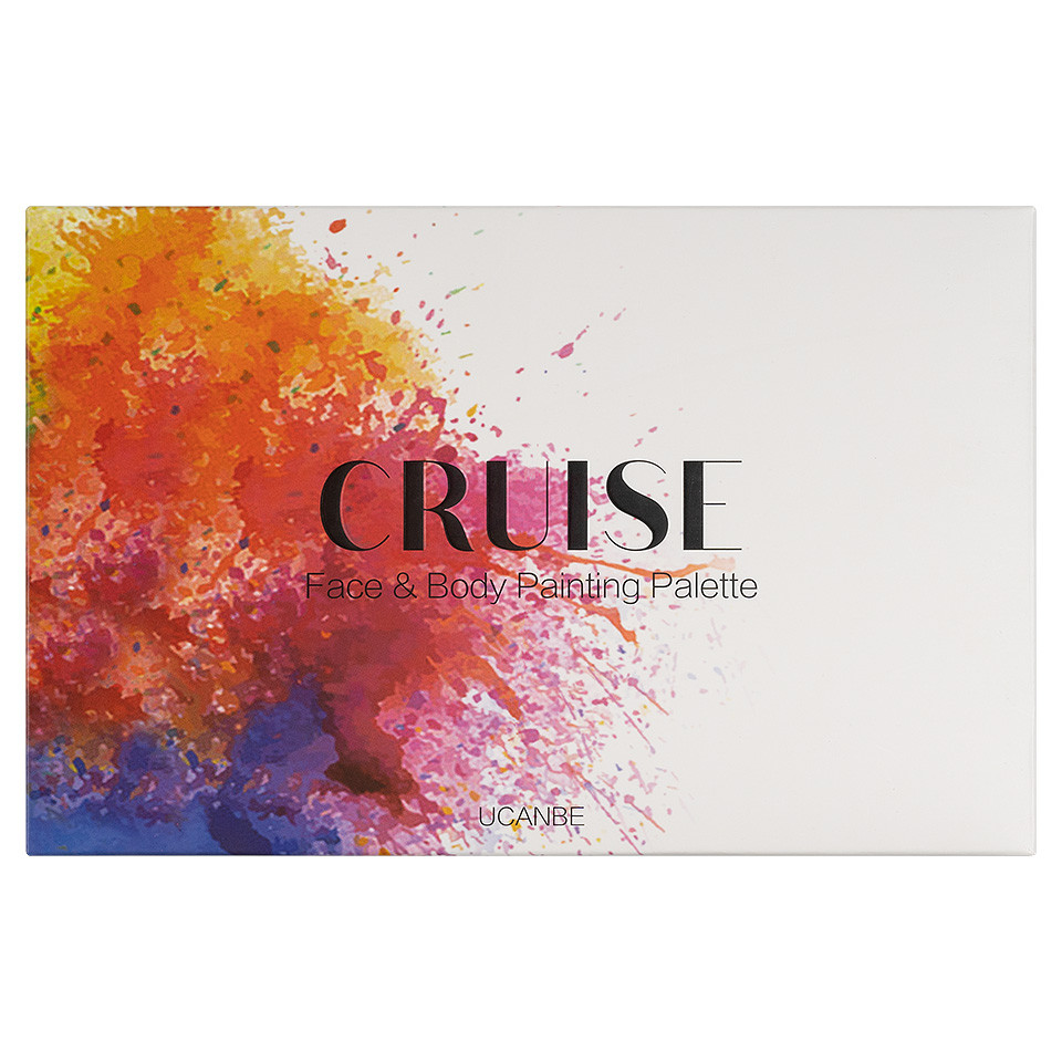 Paleta Machiaj Multicolora UCANBE, Cruise Face&Body Painting Palette