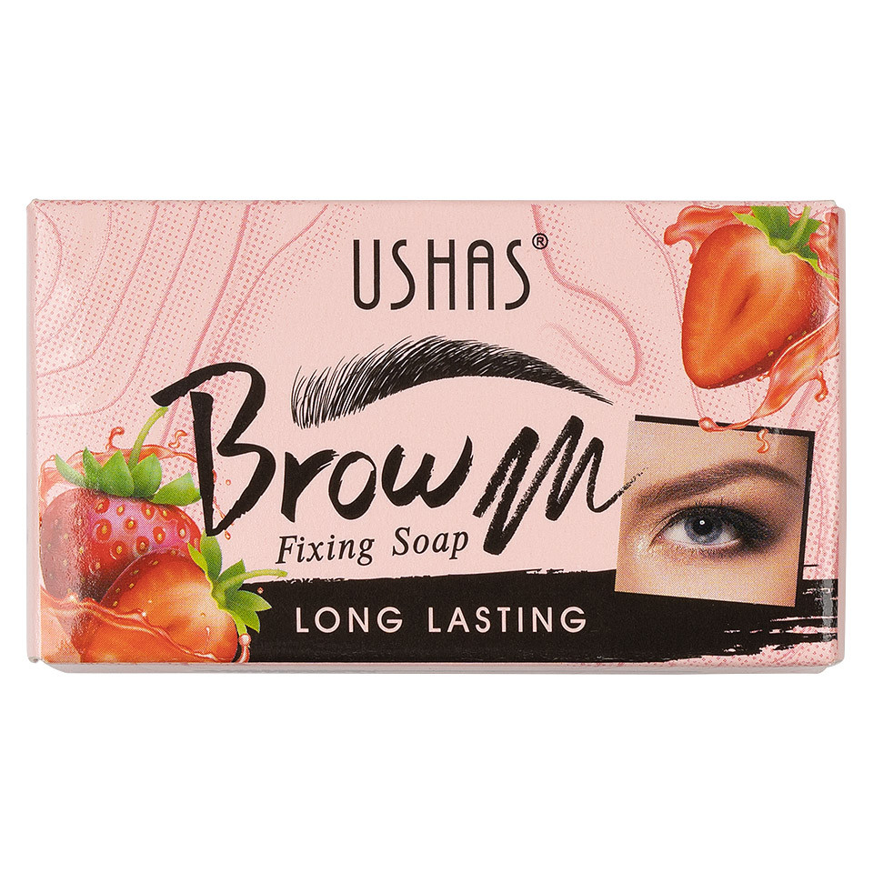 Sapun pentru Sprancene Ushas Brow Strawberry - 1 | YEO