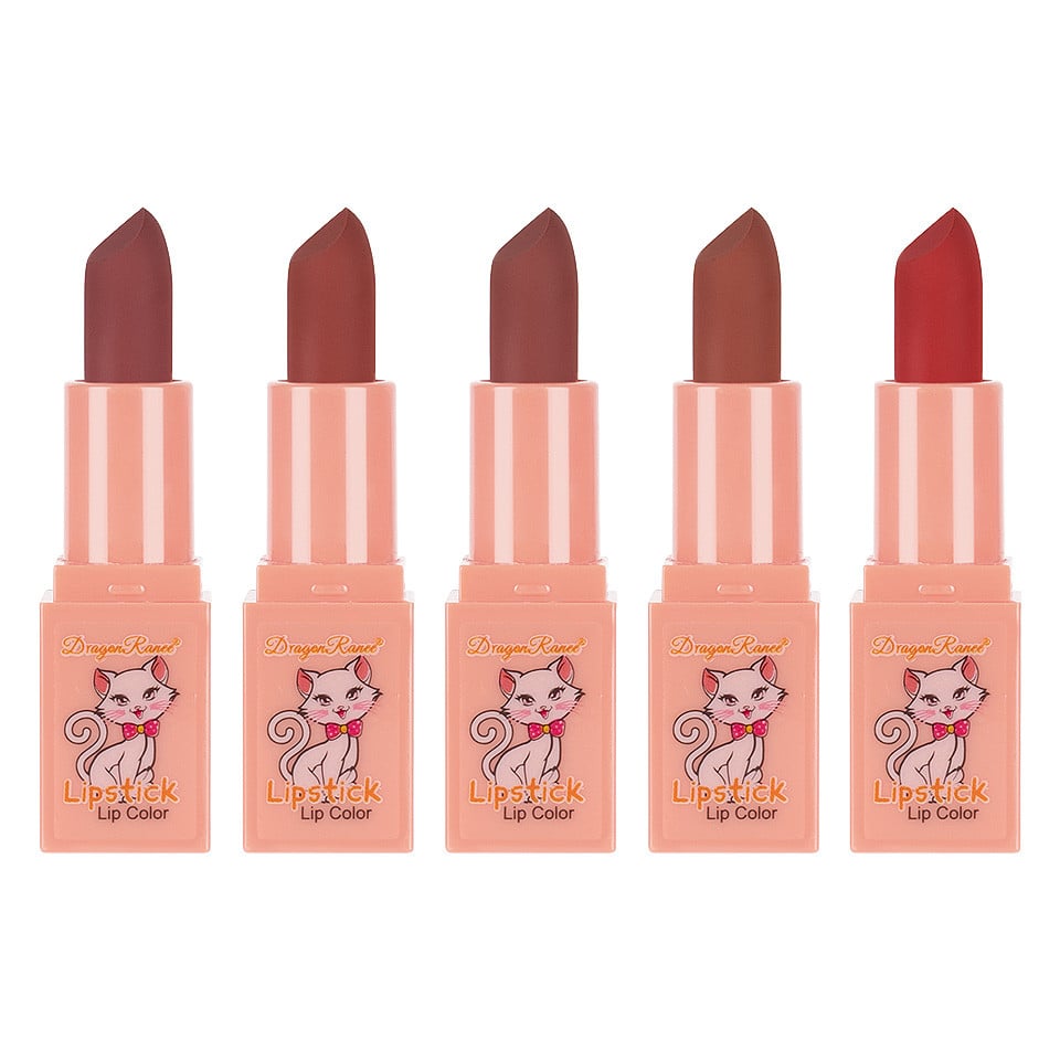 Set 5 Rujuri Mate Ranee Matte Lipstick #02 - 3 | YEO