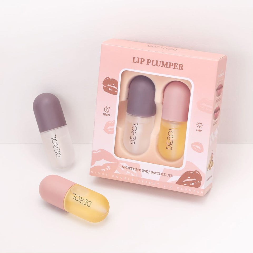 Set Lip Plump Derol Day And Night Double Effect - 3 | YEO