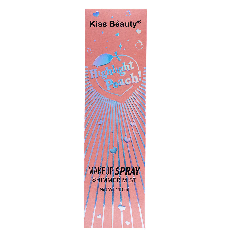 Spray Fixare Machiaj Shimmer Mist Kiss Beauty, 110ml - 1 | YEO