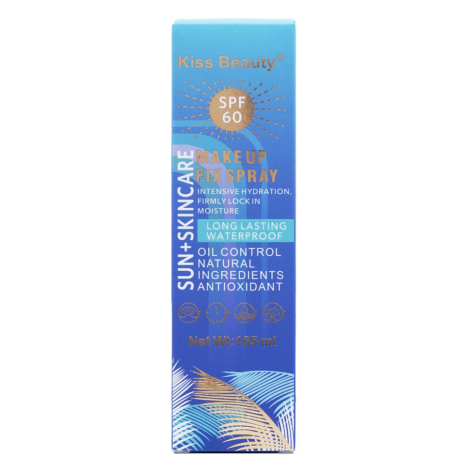 Spray Fixare Machiaj SPF60 Sun & Skincare Kiss Beauty, 165ml - 1 | YEO