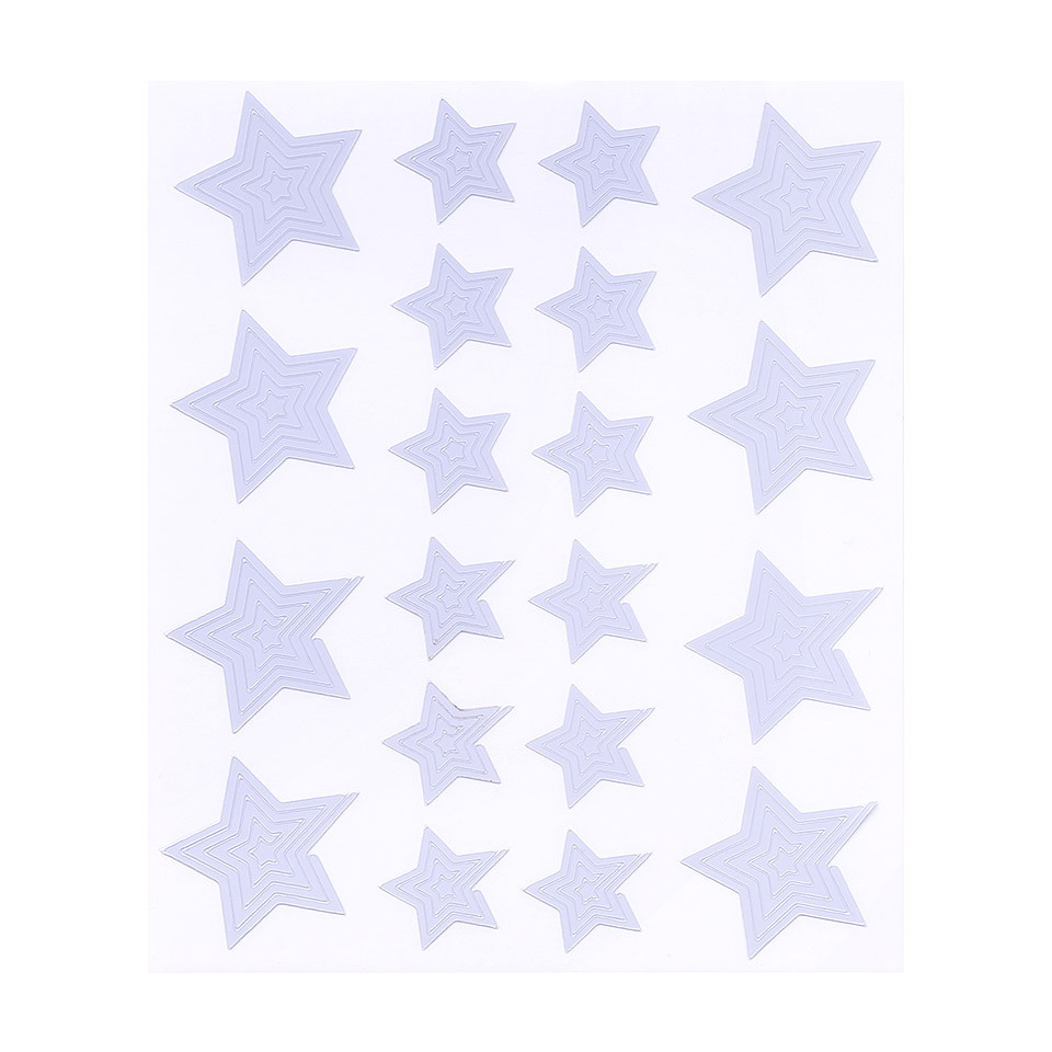 Sticker Sablon Machiaj Fantasy SensoPRO Milano, Stars Shapes