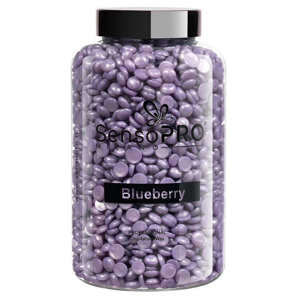 Ceara Epilat Elastica Professionala SensoPRO Milano Blueberry, 400g