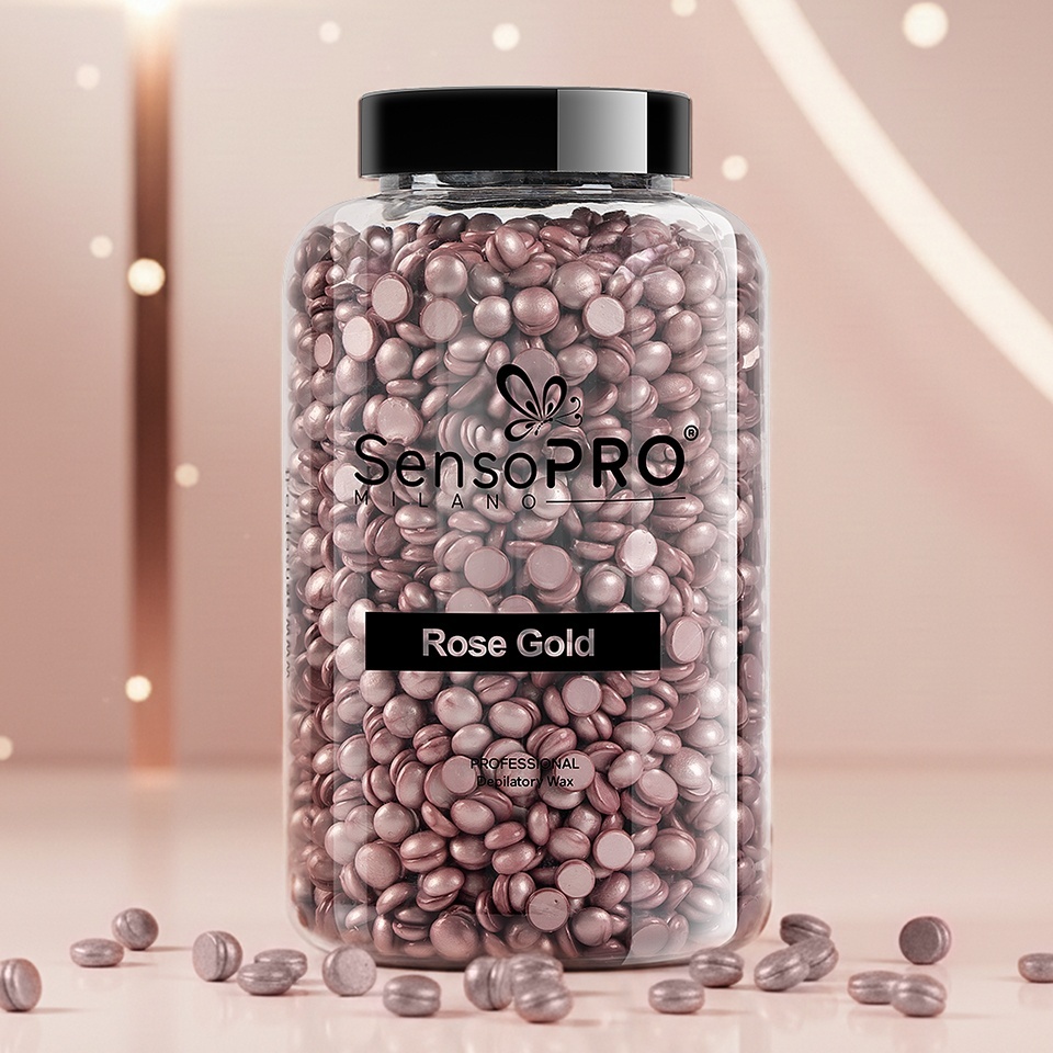 Ceara Epilat Elastica SensoPRO Milano Rose Gold, 400g - imagine 2