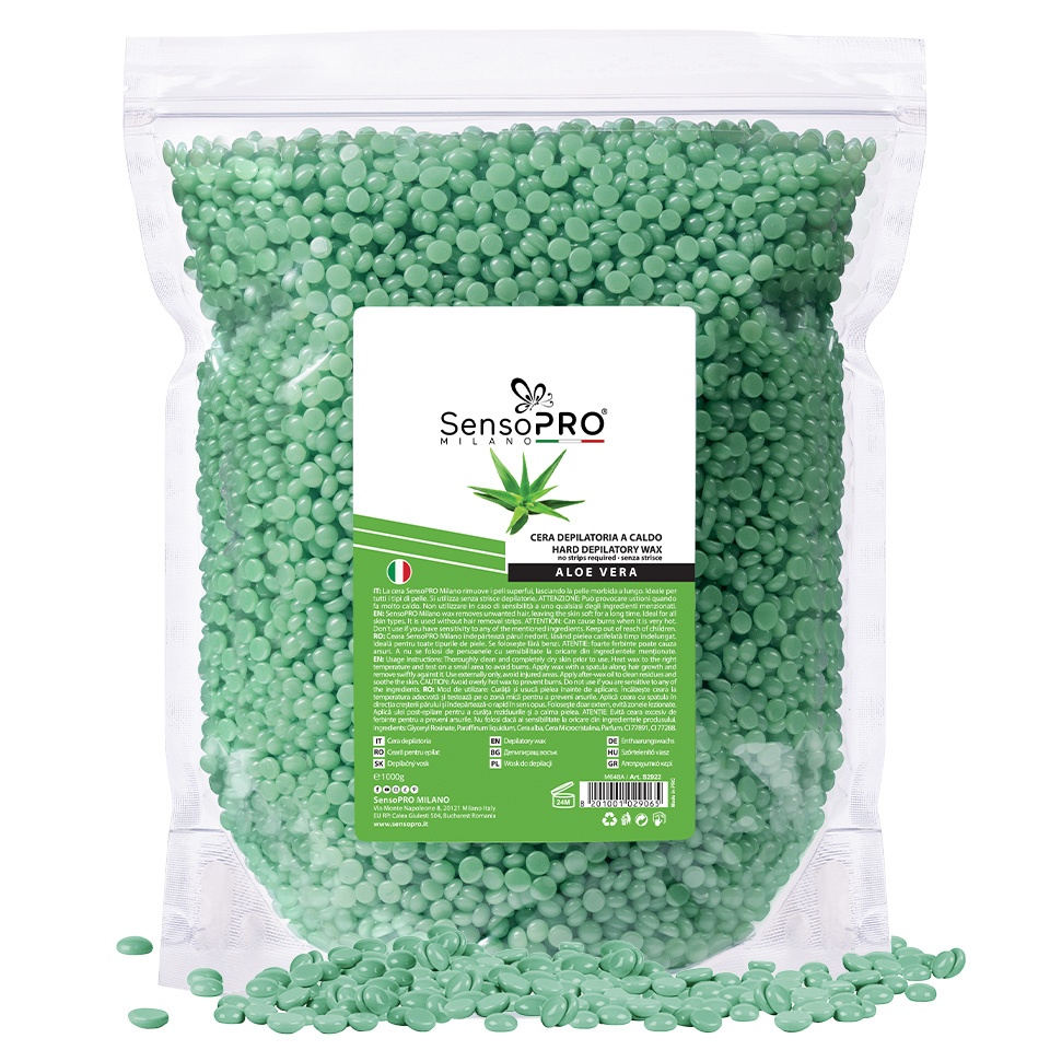 Ceara Epilat Granule SensoPRO Milano Aloe Vera, 1000g - 2 | YEO