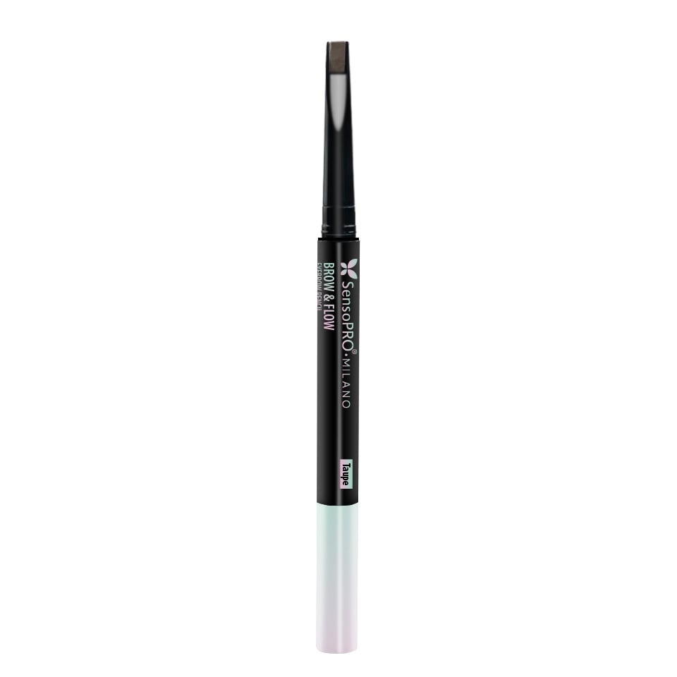 Creion de Sprancene Brow & Flow SensoPRO Milano - Taupe — imaginea 4