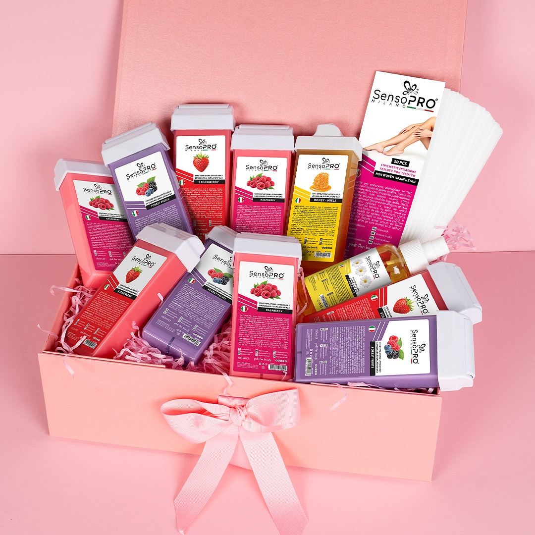Kit Epilare Ceara Consumabile SensoPRO Milano Fruits Basket - imagine 8
