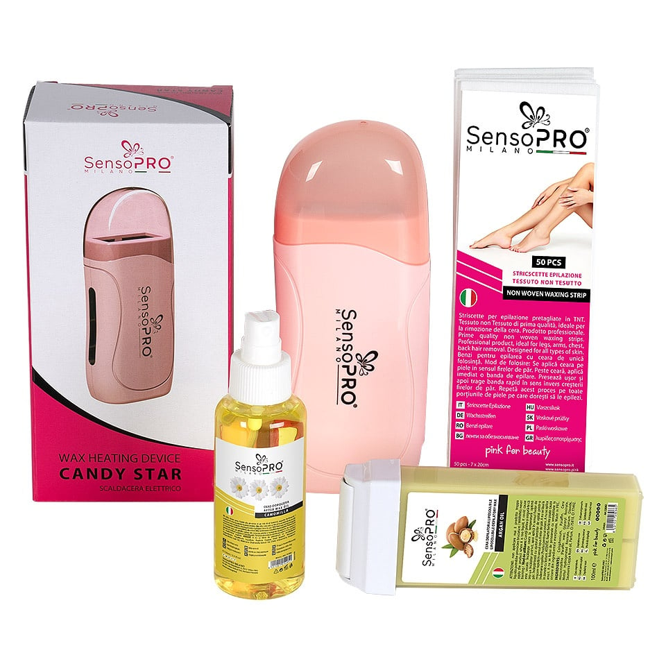 Kit Epilare Ceara Profesional SensoPRO Argan Oil