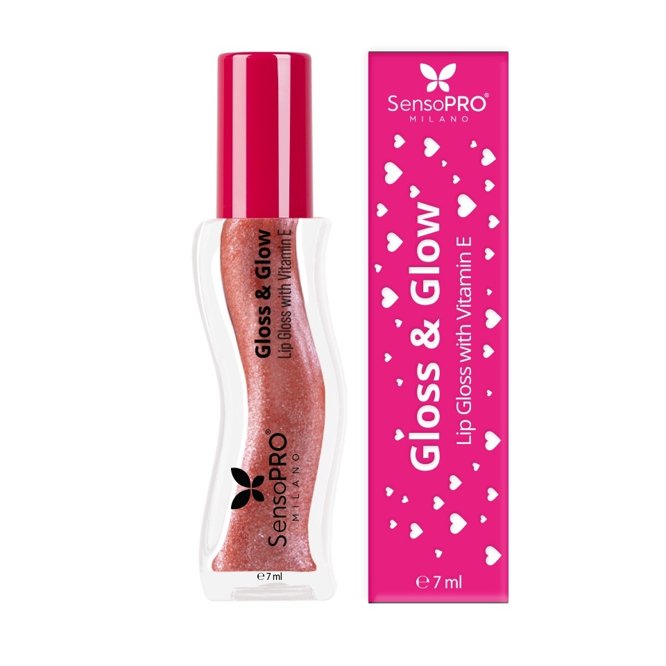 Luciu de Buze Gloss & Glow SensoPRO Milano - Chocolate Haze — imaginea 5