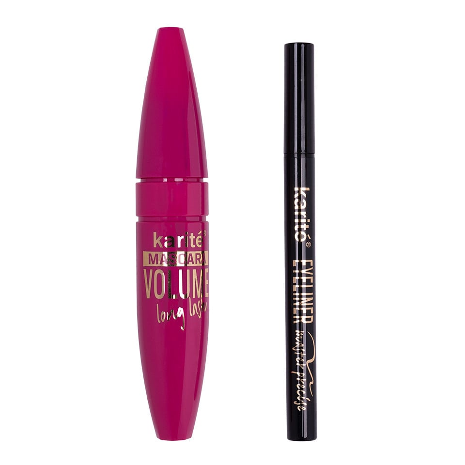 Mascara Volume Long Lash & Eyeliner Carioca Karite - 1 | YEO