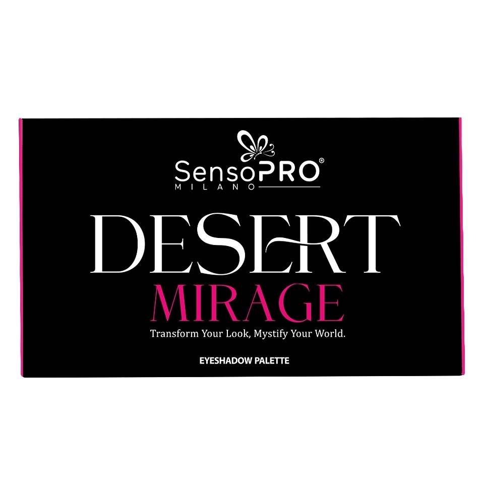 Paleta de farduri Desert Mirage, SensoPRO Milano - 3 | YEO