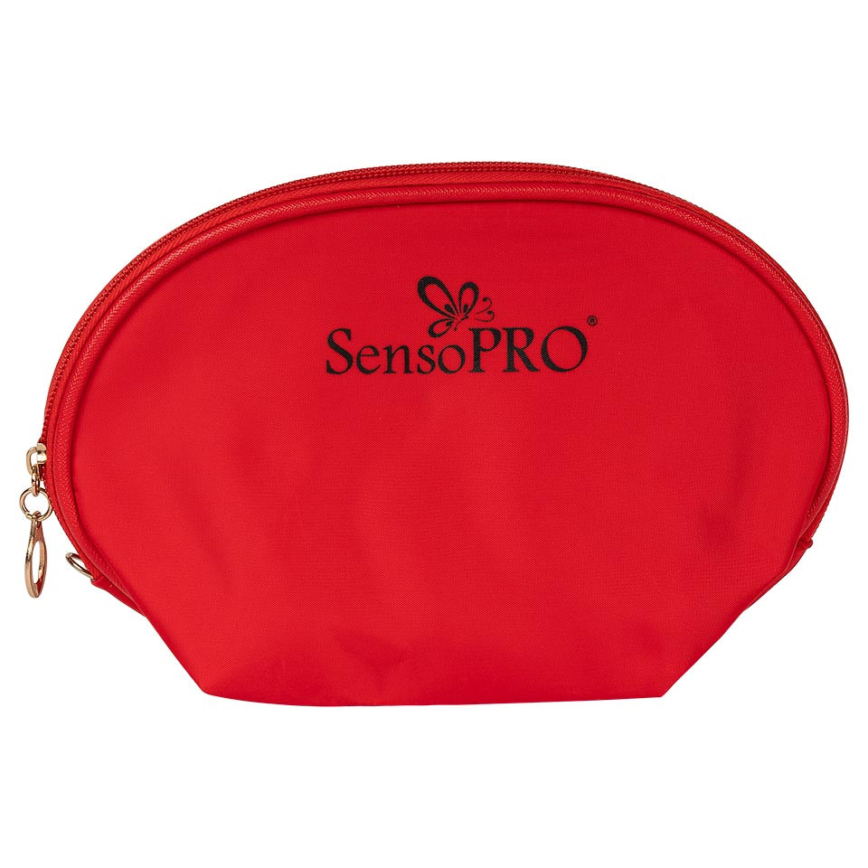 Portfard Travel Transparent & Red, SensoPRO Flamingo, set 3 buc - 1 | YEO