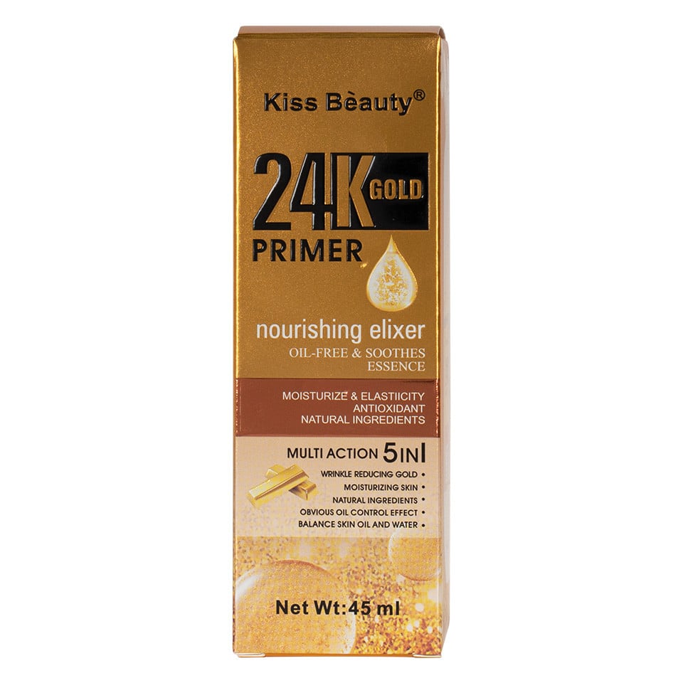 Primer Machiaj 24k Gold Kiss Beauty Nourishing Elixer, 45ml - 1 | YEO