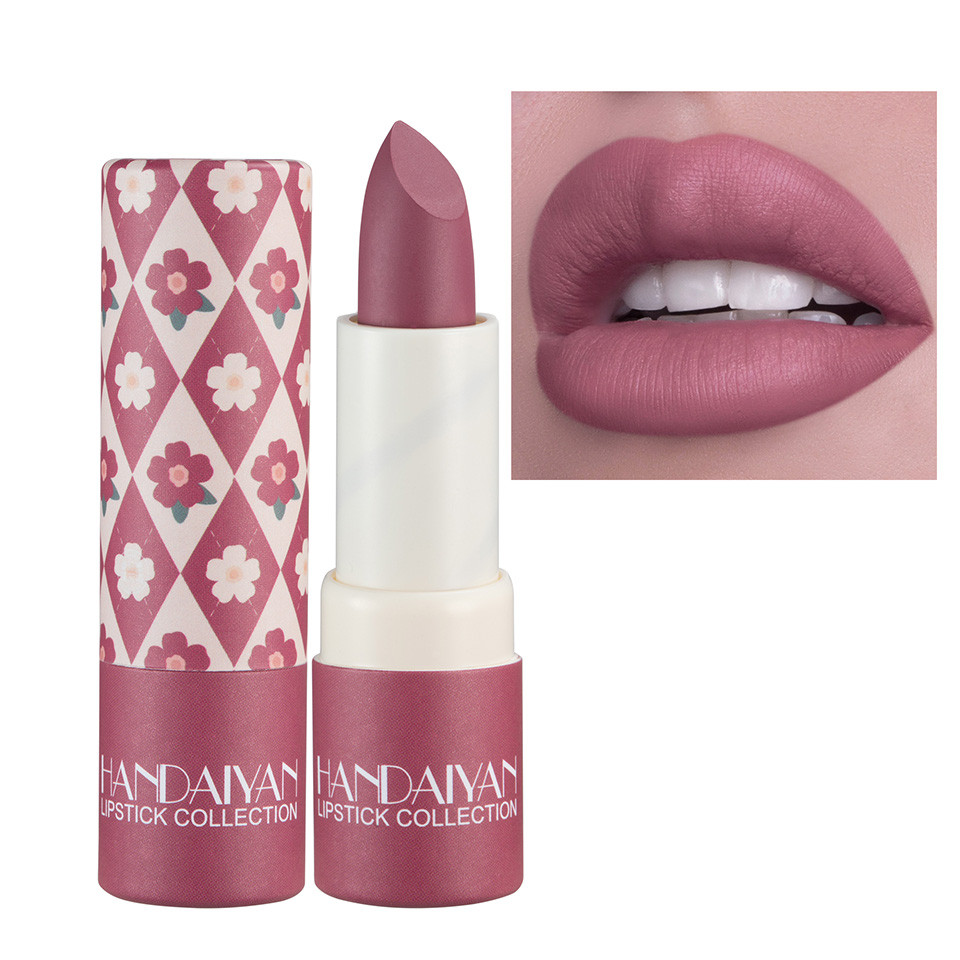 Ieftin Handaiyan Ruj Mat Lipstick Collection Sweet Wine #06