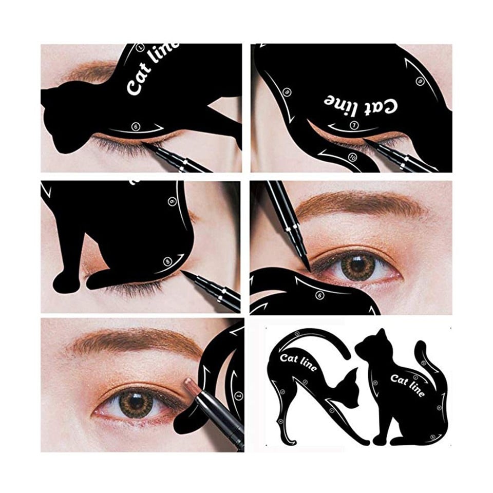 Sablon pentru Eyeliner SensoPRO Milano, My Favorite Cat Line - 1 | YEO