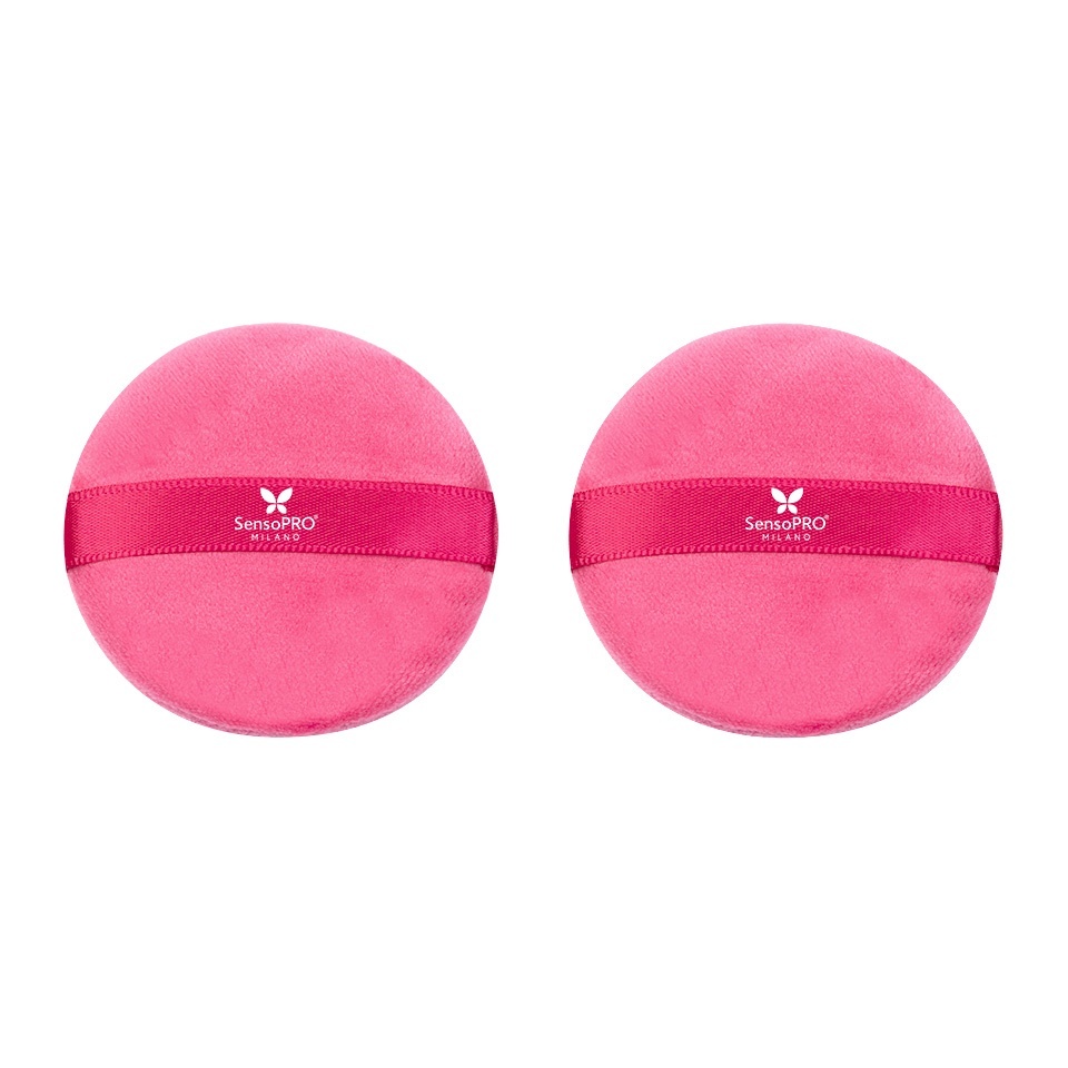 Set 2 Buretei Machiaj - SensoPRO Milano, Fuchsia – imagine 4