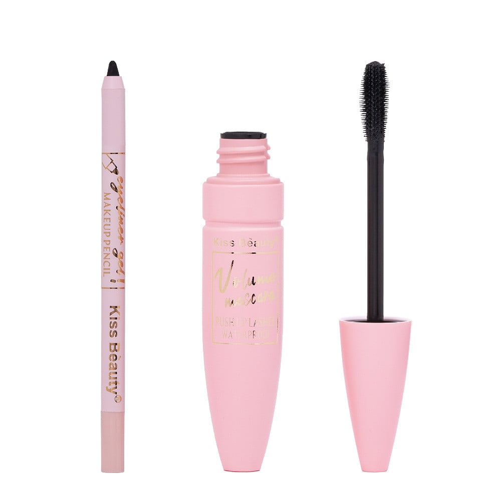 Set 2 in 1 Mascara & Eyeliner Carioca Kiss Beauty - 3 | YEO