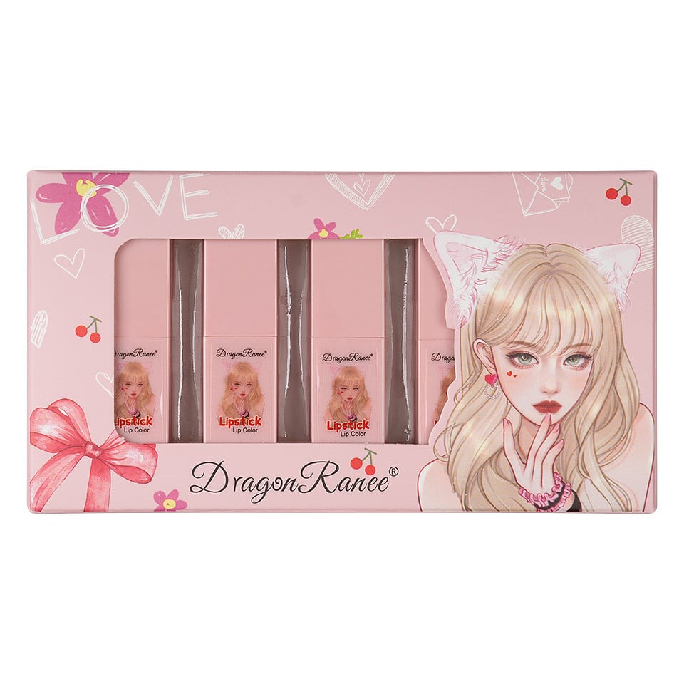 Set 5 Rujuri Mate Ranee Matte Lipstick #03 - 4 | YEO