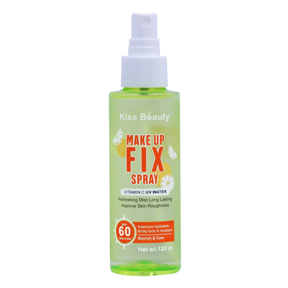 Spray Fixare Machiaj SPF 60 Vitamin C, Kiss Beauty 120ml - 3 | YEO