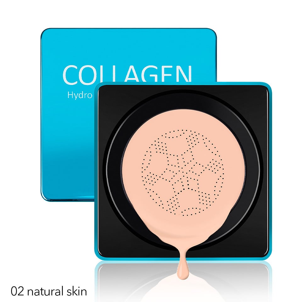 CC Cream Air Cushion Collagen Hydro Air , #02 Natural Skin - 3 | YEO